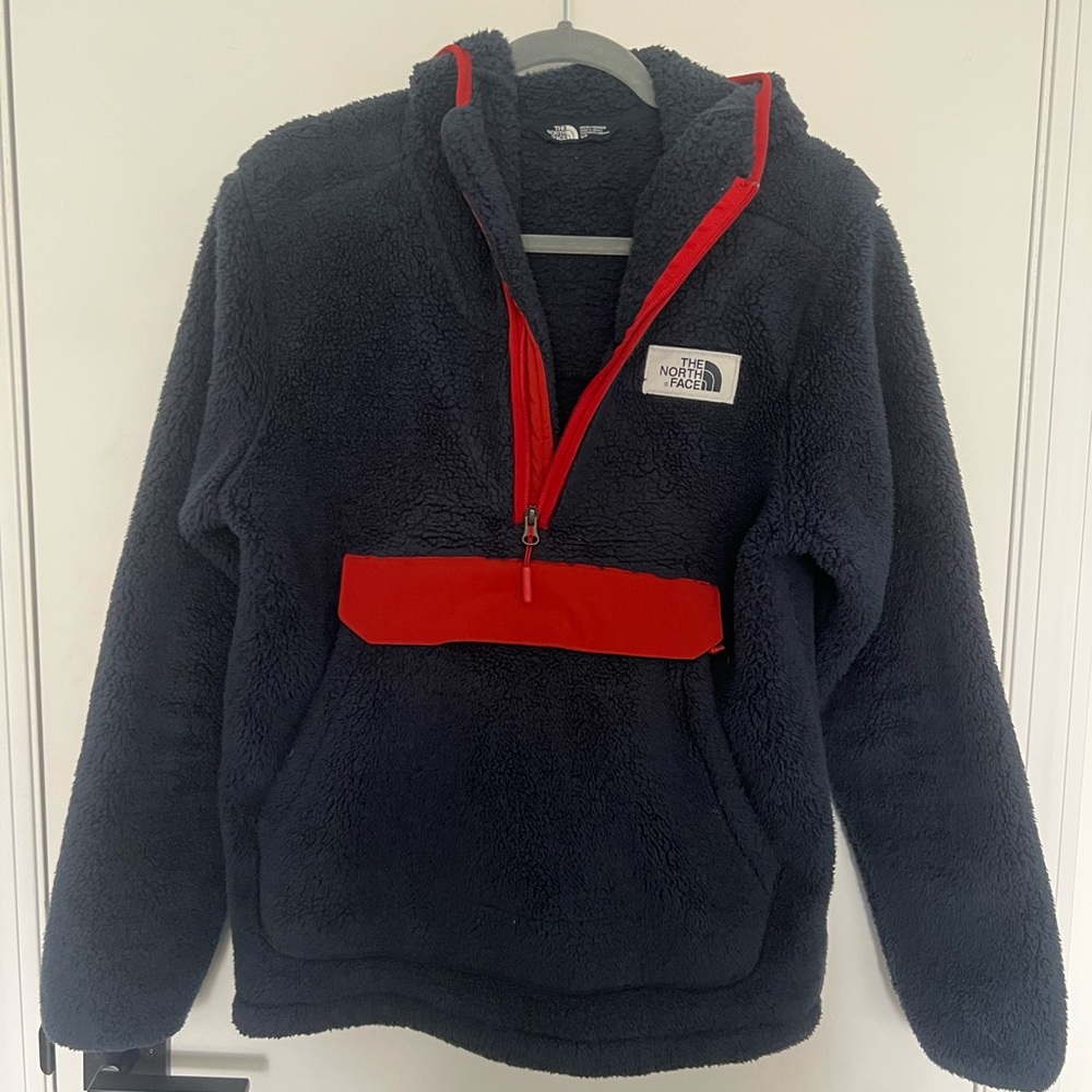 The North Face Mens Fleece Quarter Zip Hoodie